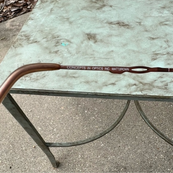 NINO Balli NM206MN52 52-20-135  matt brown oval shape glasses - Picture 7 of 9